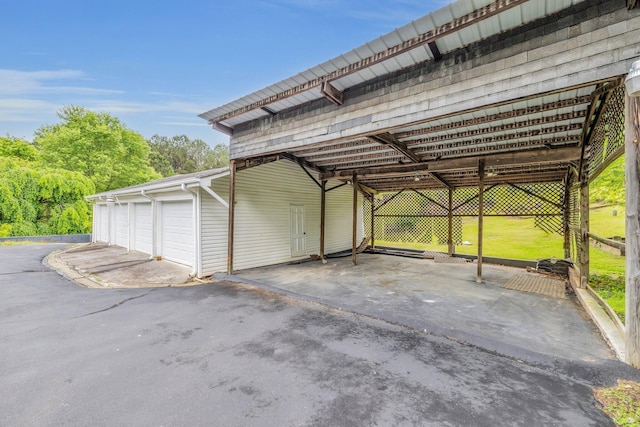 253 Main St, Ducktown, TN 37326 - view of vehicle parking featuring a carport