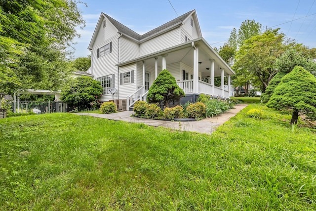 253 Main St, Ducktown, TN 37326 - view of side of home with a porch