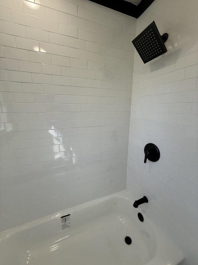 full bathroom featuring shower / bathtub combination