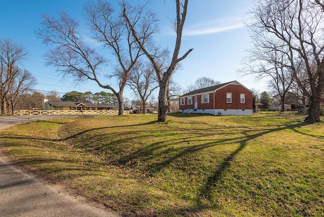 view of yard