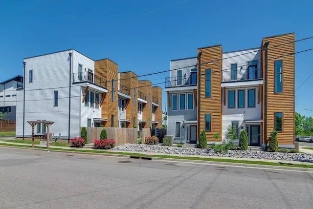 view of property featuring a residential view