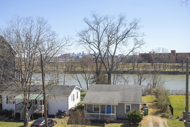 property view of water