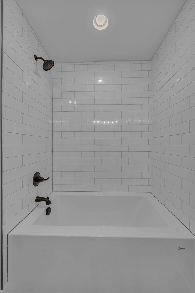 full bathroom with shower / bathtub combination