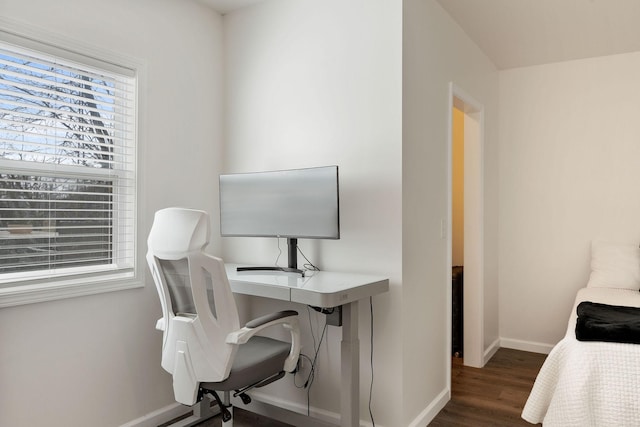 753 Theta Pike, Columbia, TN 38401 - office space with baseboards and wood finished floors