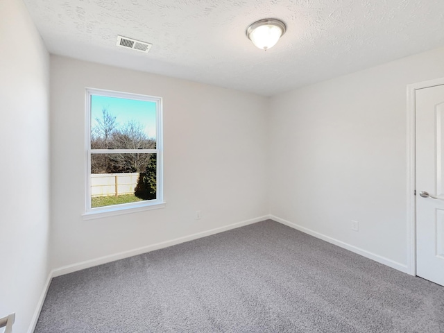 1036 Middleton Ln, Gallatin, TN 37066 - spare room with visible vents, baseboards, carpet, and a textured ceiling