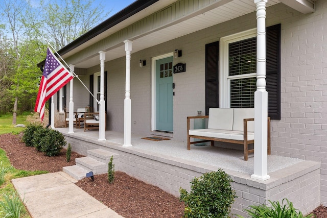 2436 J D Todd Rd, Murfreesboro, TN 37129 - doorway to property with a porch
