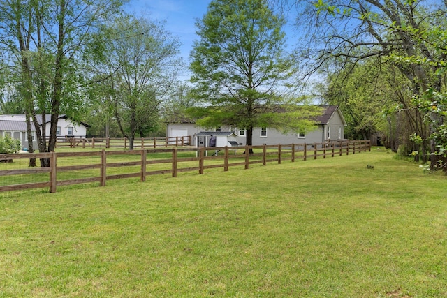 2436 J D Todd Rd, Murfreesboro, TN 37129 - view of yard with fence and a garage