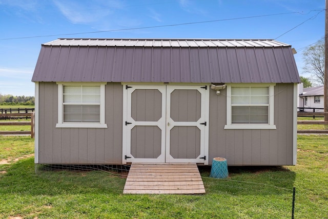 2436 J D Todd Rd, Murfreesboro, TN 37129 - view of shed featuring fence