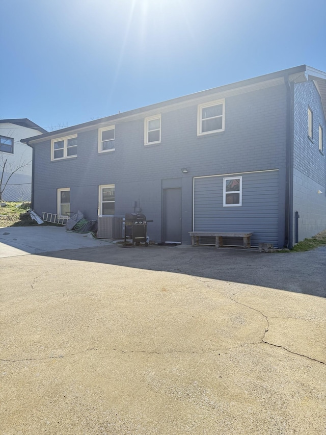 view of rear view of property