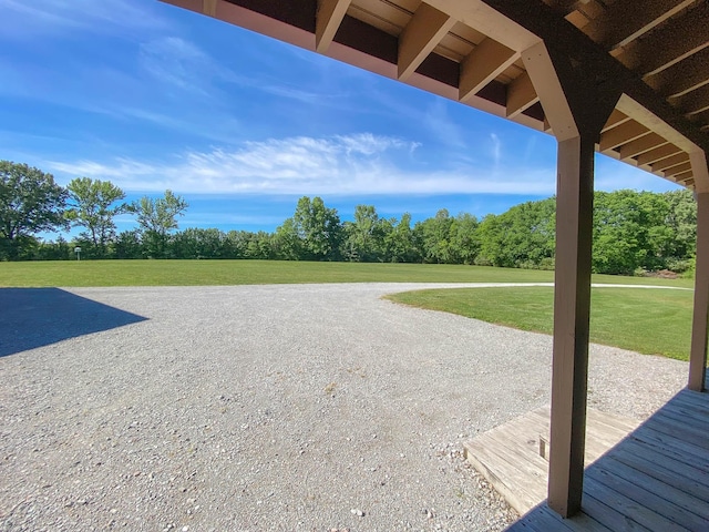 1668 Link Rd, New Johnsonville, TN 37134 - view of green lawn featuring view of scattered trees