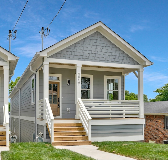 904 32nd Ave N Unit A, Nashville, TN 37209 - view of front facade with a porch