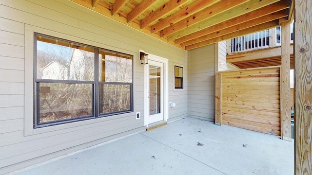 view of patio / terrace