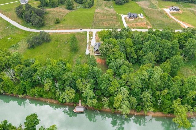1036 Hidden River Rd, Rock Island, TN 38581 - aerial view of sparsely populated area with a large body of water