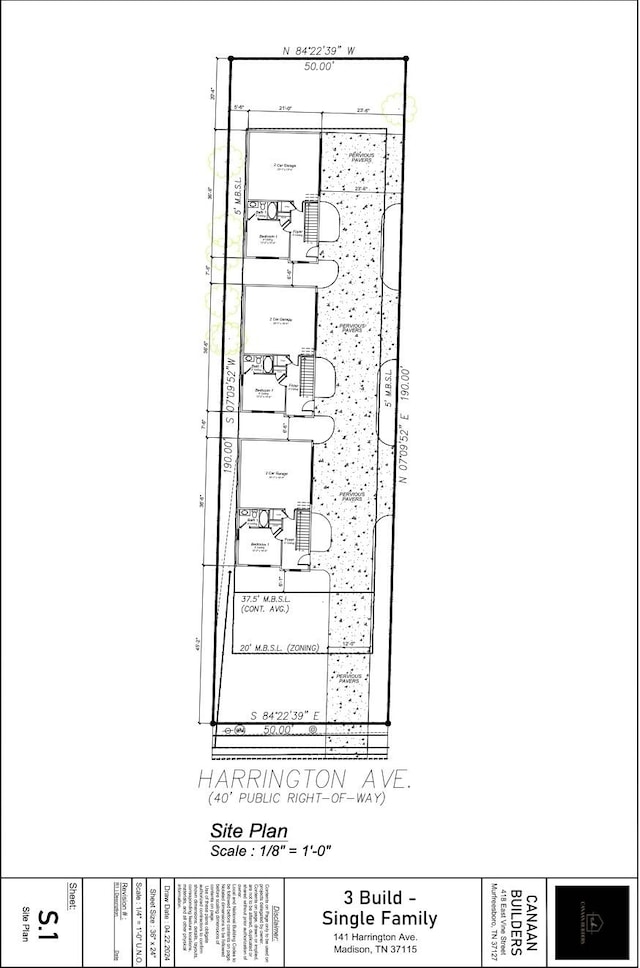 141 Harrington Ave, Madison TN, 37115 land for sale