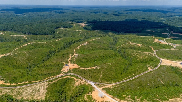 241 Springer, Hohenwald, TN 38462 - aerial overview of property's location featuring a heavily wooded area