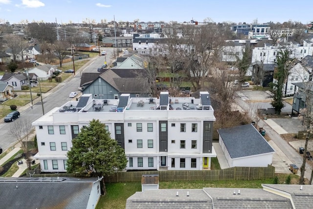 birds eye view of property featuring a residential view