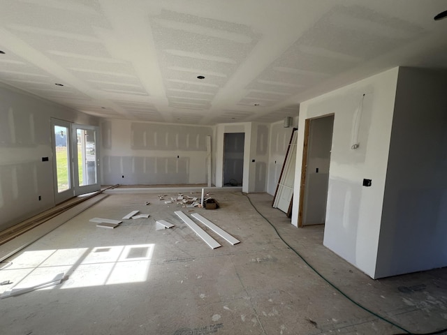 view of empty room