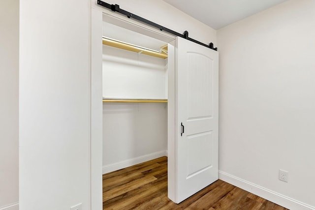 view of closet