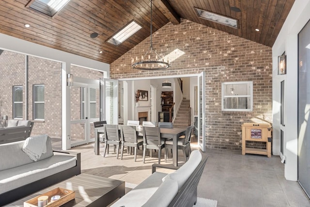 view of patio / terrace featuring outdoor lounge area and outdoor dining area