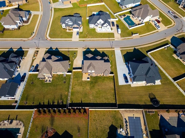 drone / aerial view featuring a residential view