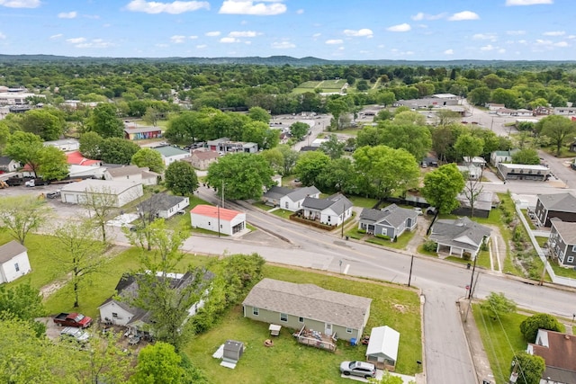 drone / aerial view featuring a residential view