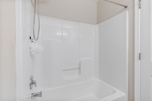 full bathroom featuring bathing tub / shower combination