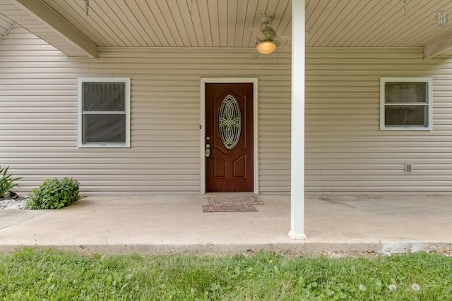 view of property entrance