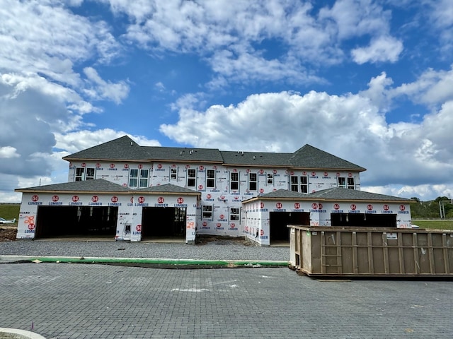 view of property under construction