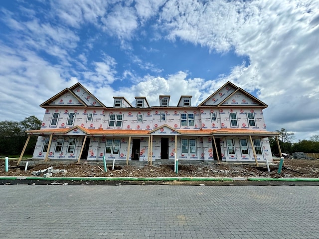 view of property under construction