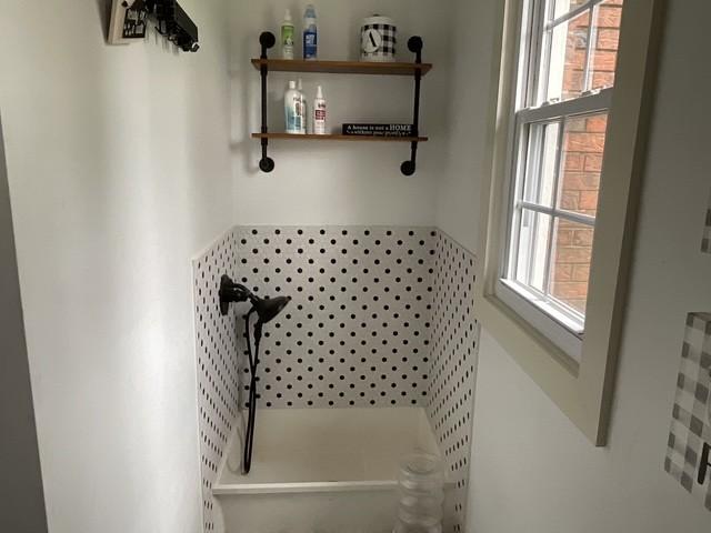 200 Marlin Rd, White House, TN 37188 - stairs featuring a wealth of natural light and a dry bar
