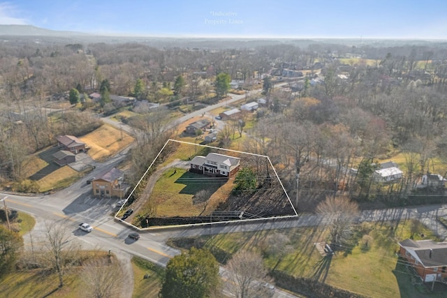 aerial view
