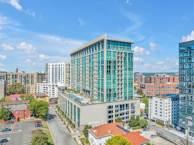 view of property with a city view