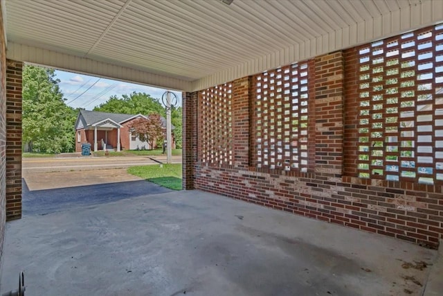 134 N Forrest Ave, Camden, TN 38320 - view of patio / terrace featuring a carport