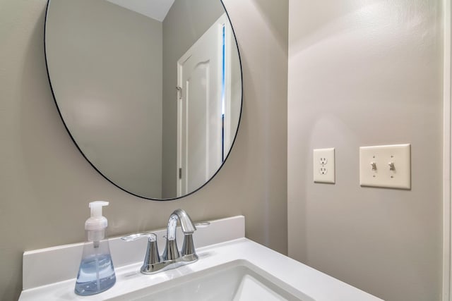 bathroom with a sink