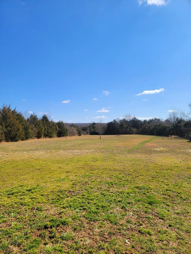 view of landscape with a rural view