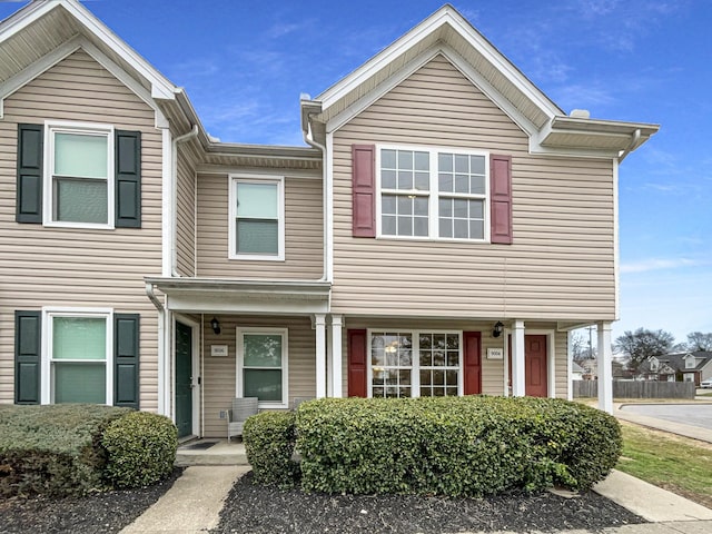 9004 Nathanael Dr, La Vergne, TN 37086 - townhome / multi-family property featuring covered porch