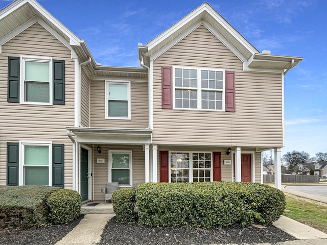 view of townhome / multi-family property