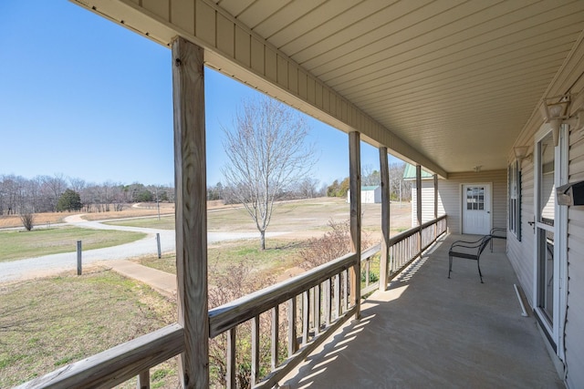 view of patio / terrace featuring a porch