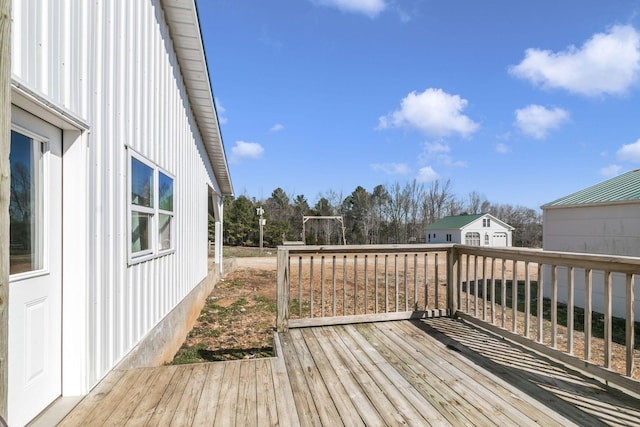 view of deck