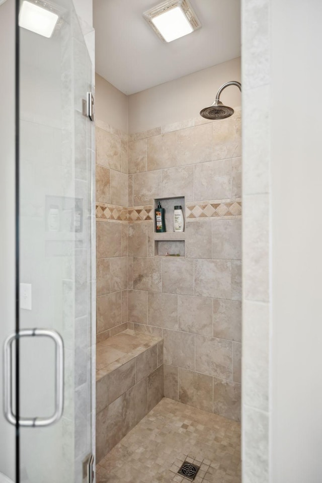 full bath with a stall shower