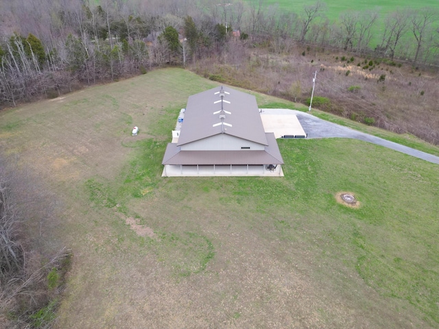 drone / aerial view