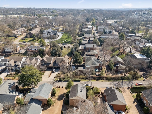 birds eye view of property featuring a residential view