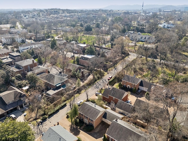 birds eye view of property featuring a residential view