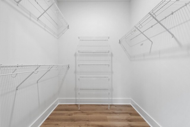 4410 Shiloh Canaan Rd, Palmyra, TN 37142 - spacious closet featuring wood finished floors