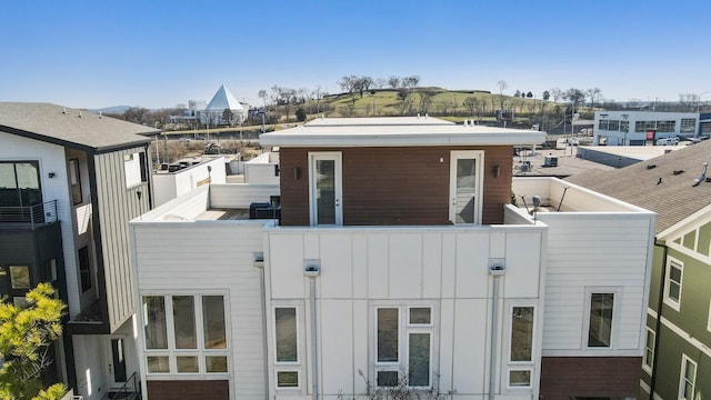 view of rear view of property