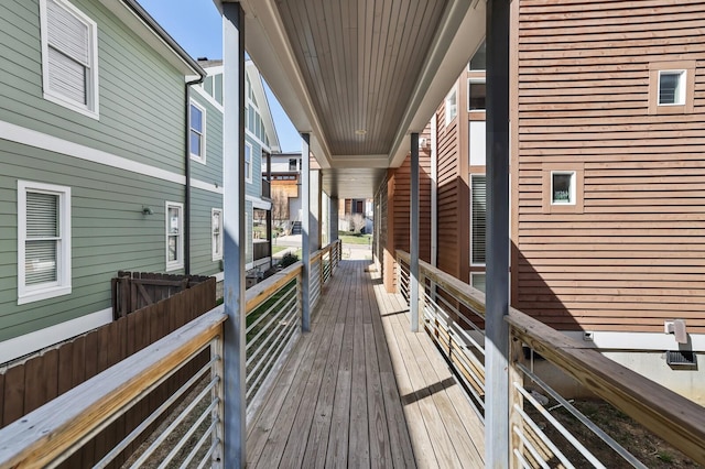 view of deck