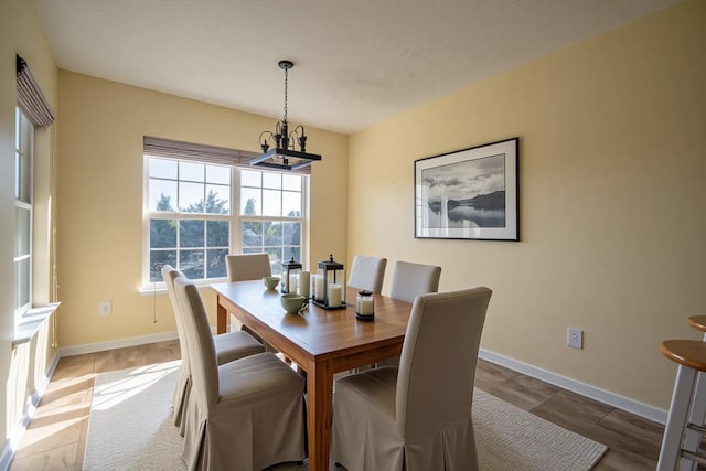 3000 Ping Ct, Spring Hill, TN 37174 - dining space featuring baseboards and a chandelier