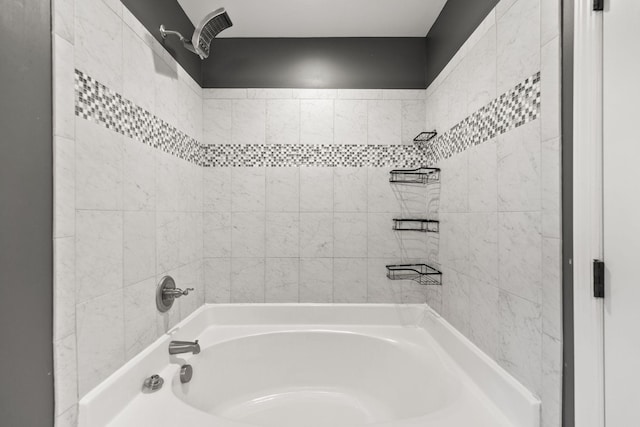 bathroom featuring shower / tub combination