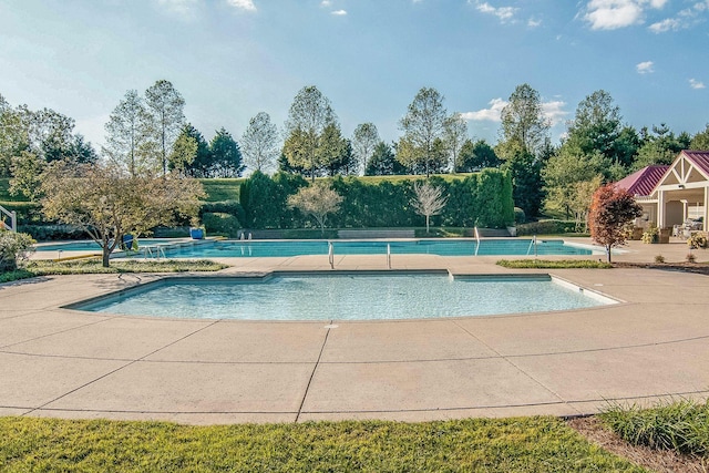 view of community pool