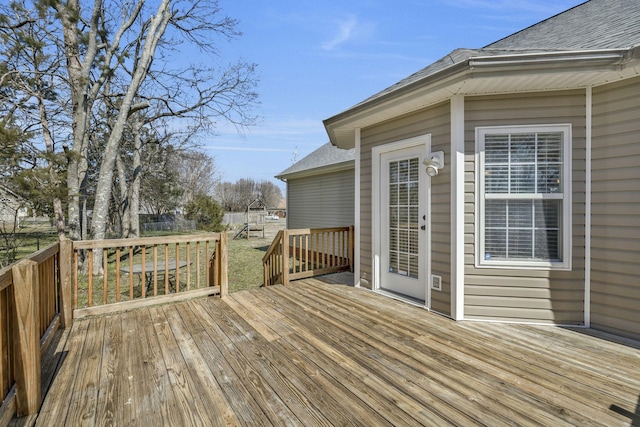 view of deck